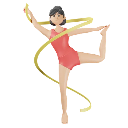 Gymnastics  3D Icon