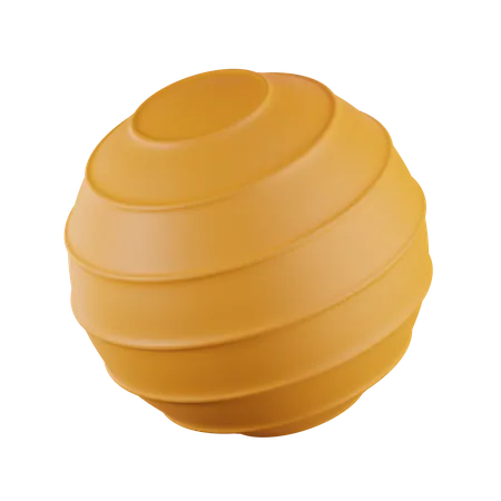 Gymnastikball  3D Icon