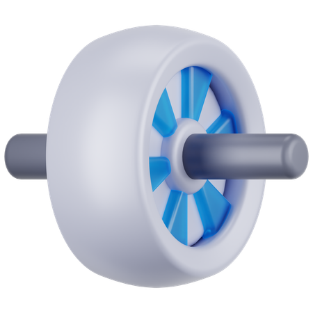 Gymnastikrolle  3D Icon