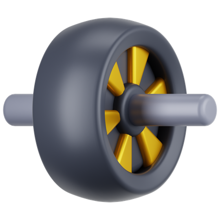 Gymnastikrolle  3D Icon