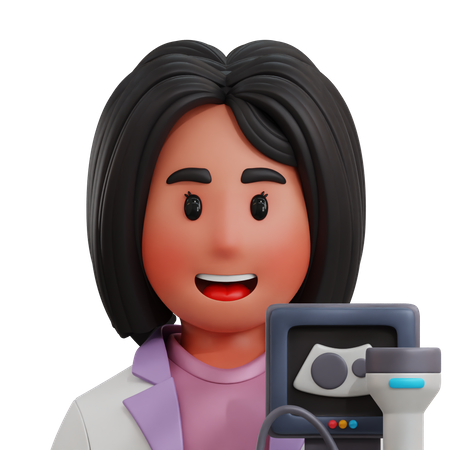 Gynécologue  3D Icon