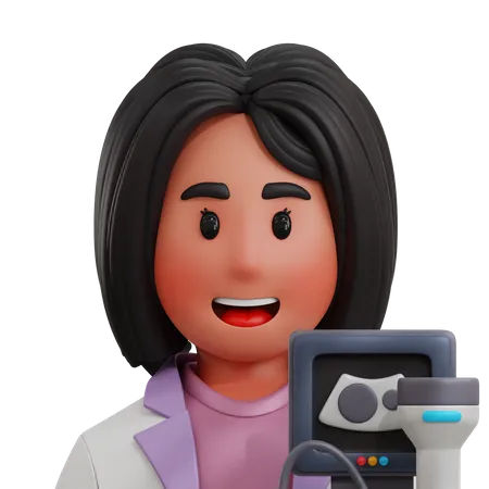 Gynécologue  3D Icon