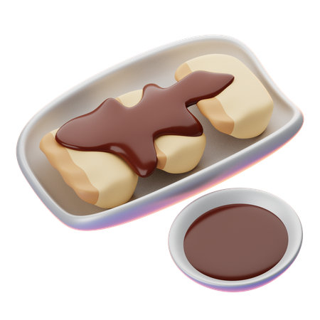 GYOZA  3D Icon