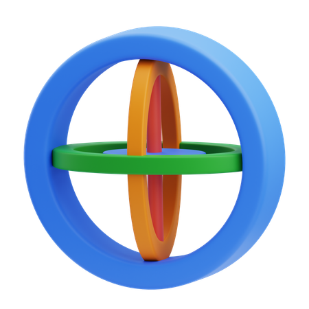 Gyroscope  3D Icon