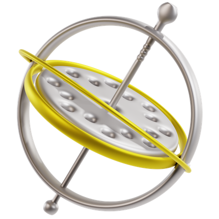 Gyroscopic Motion Device  3D Icon