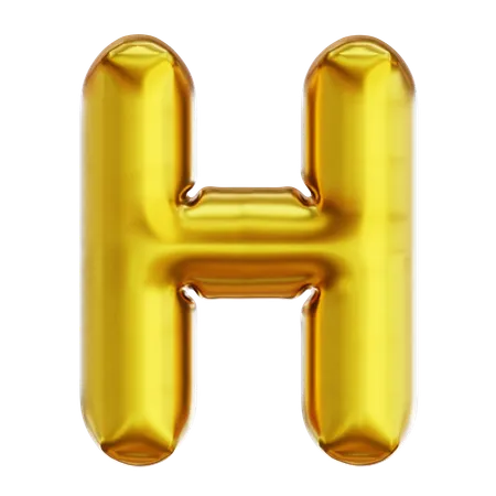 H  3D Icon