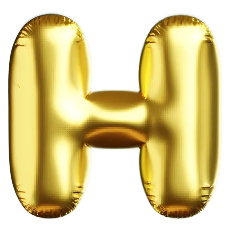 H  3D Icon