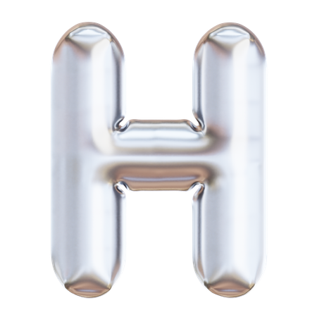 H  3D Icon