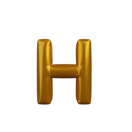 H  3D Icon