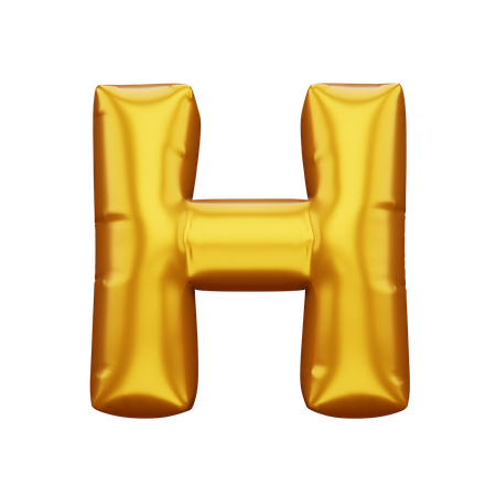 H  3D Icon