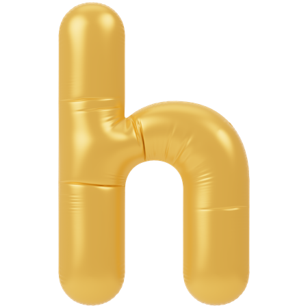 H  3D Icon