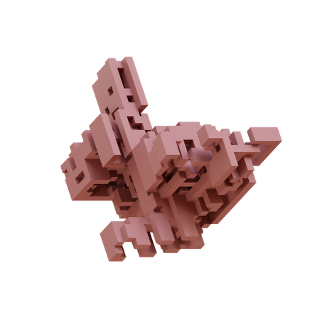 H fracture des cellules piliers  3D Icon