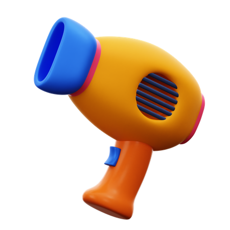 Haartrockner  3D Icon