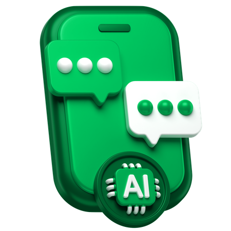 Habe eine Nachricht  3D Icon