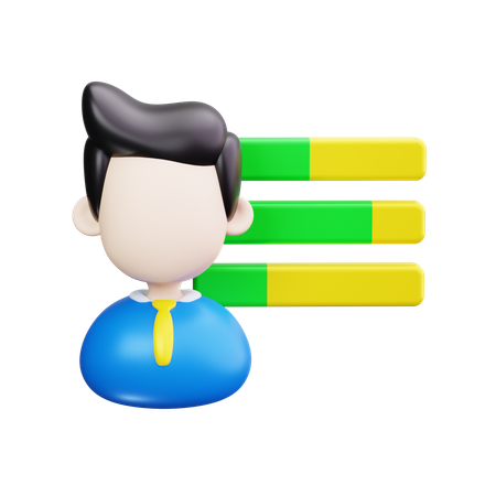 Habilidad del empleado  3D Icon