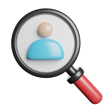Habilidade de pesquisa  3D Icon