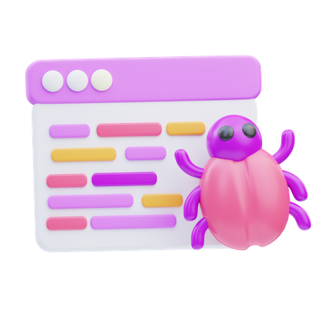 Habilidades de depuração  3D Icon