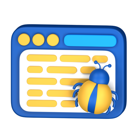 Habilidades de depuração  3D Icon