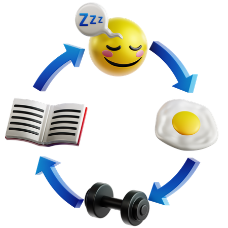 Habit Tracker  3D Icon