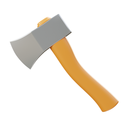 Hacha  3D Icon