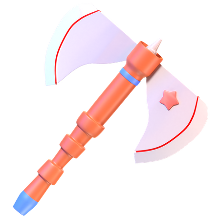 Hacha  3D Icon