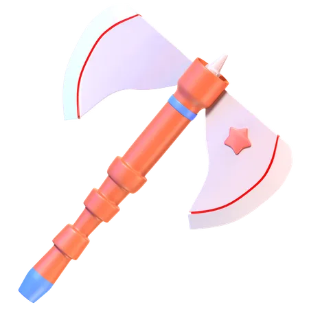 Hacha  3D Icon