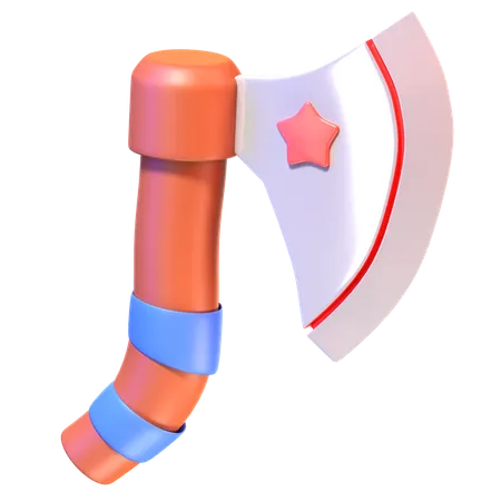 Hacha  3D Icon