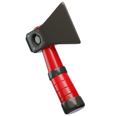 Hacha contra incendios  3D Icon