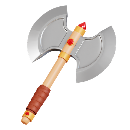 Hache de jeu  3D Icon