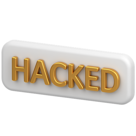 Hacked  3D Icon