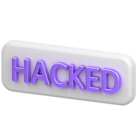 Hacked  3D Icon