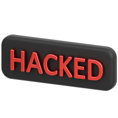 Hacked  3D Icon