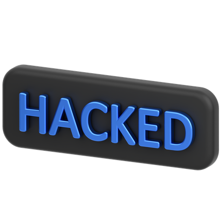 Hacked  3D Icon