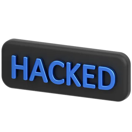 Hacked  3D Icon