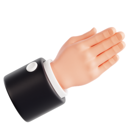 Hacken-Handbewegung  3D Icon