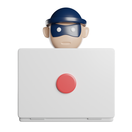 Hacker  3D Icon