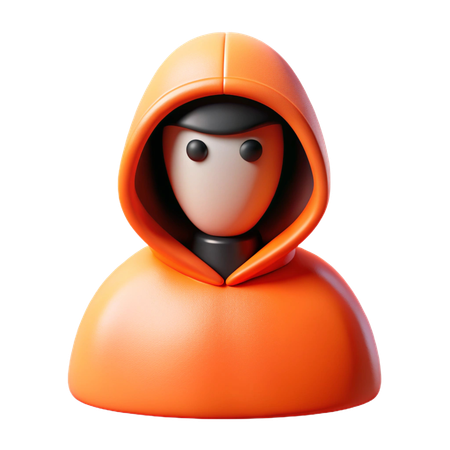 Hacker  3D Icon