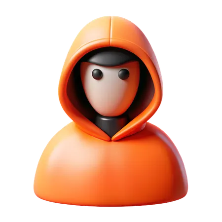 Hacker  3D Icon