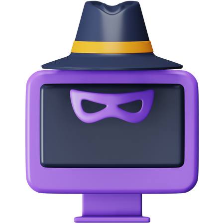 Hacker  3D Icon