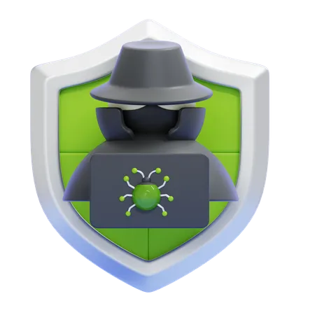 HACKER  3D Icon