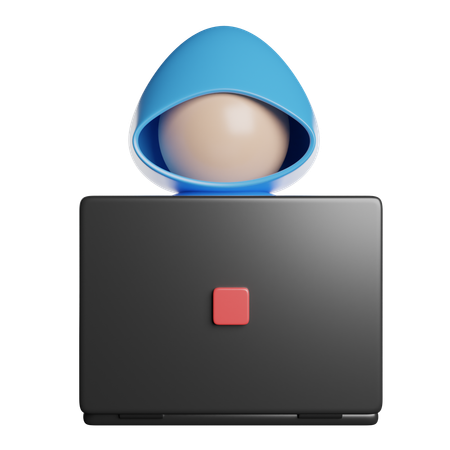 Hacker  3D Icon