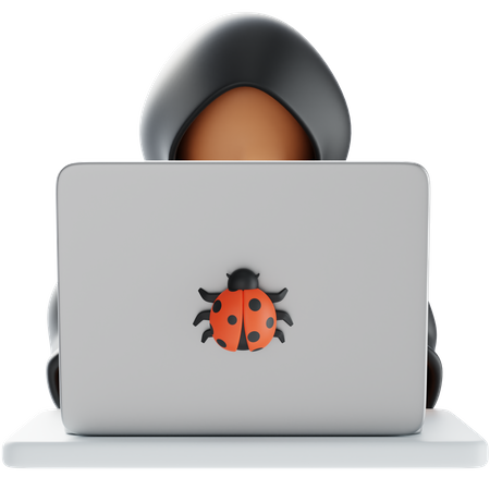 Hacker  3D Icon
