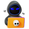 malicious attacker emoji 3d