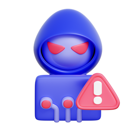 Hacker Access  3D Icon