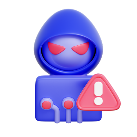 Hacker Access  3D Icon