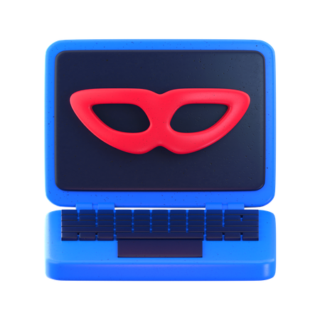 Hacker cibernético  3D Icon