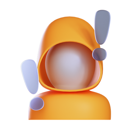 Hacker Hacking  3D Icon