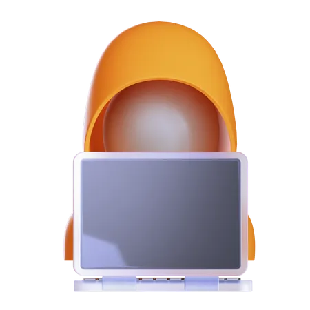 Hacking  3D Icon