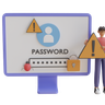 hacking password symbol
