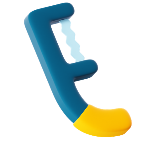 Hacksaw  3D Icon
